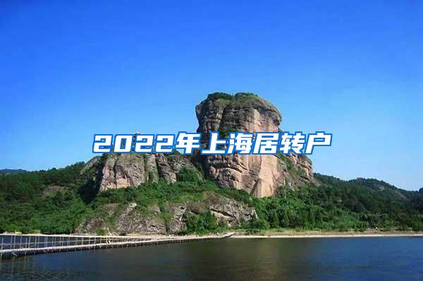 2022年上海居转户