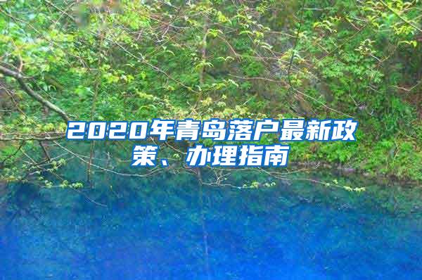 2020年青岛落户最新政策、办理指南