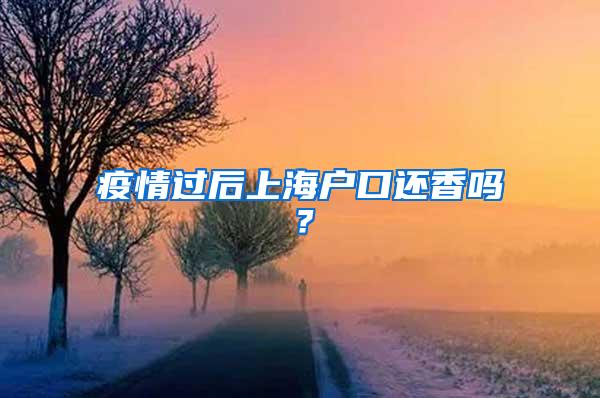 疫情过后上海户口还香吗？