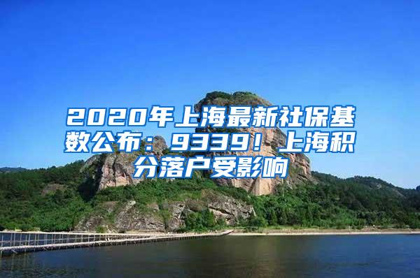 2020年上海最新社保基数公布：9339！上海积分落户受影响