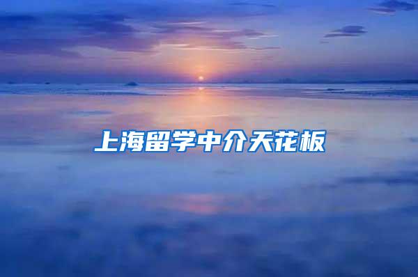 上海留学中介天花板