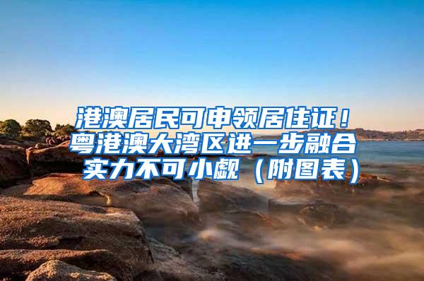 港澳居民可申领居住证！粤港澳大湾区进一步融合 实力不可小觑（附图表）