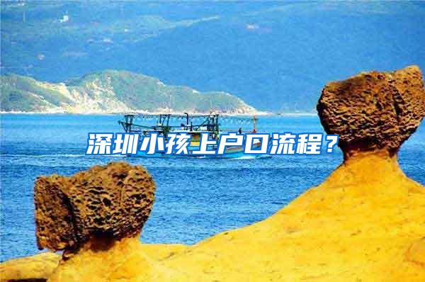 深圳小孩上户口流程？