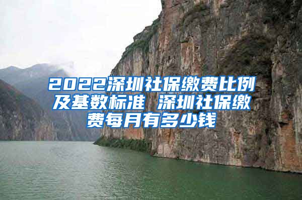 2022深圳社保缴费比例及基数标准 深圳社保缴费每月有多少钱