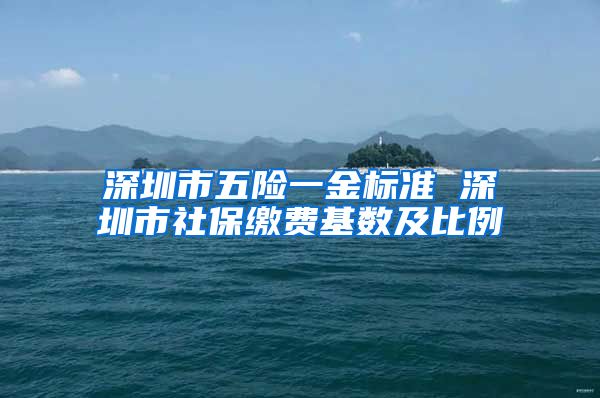 深圳市五险一金标准 深圳市社保缴费基数及比例