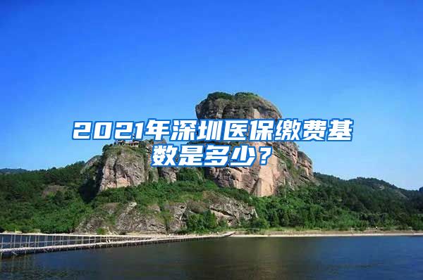 2021年深圳医保缴费基数是多少？