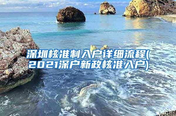 深圳核准制入户详细流程(2021深户新政核准入户)