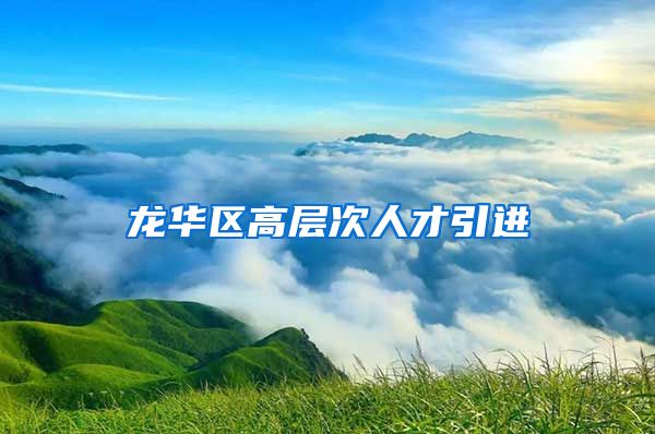 龙华区高层次人才引进