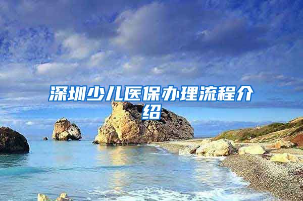 深圳少儿医保办理流程介绍