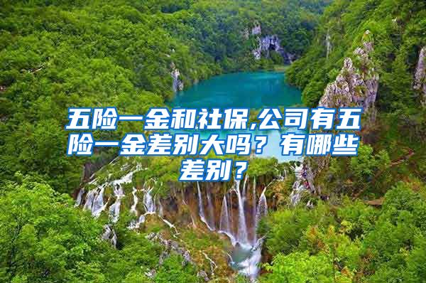 五险一金和社保,公司有五险一金差别大吗？有哪些差别？