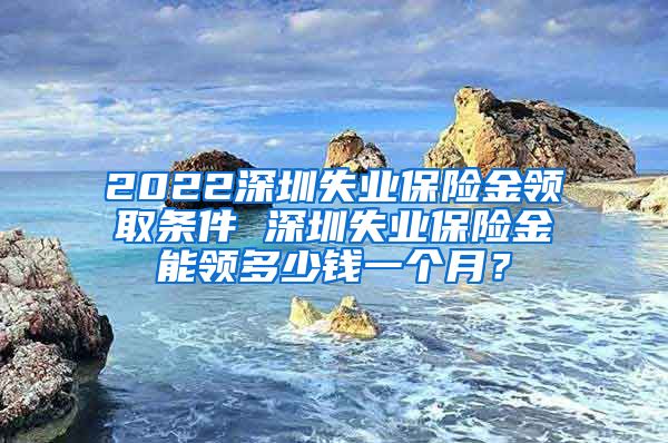 2022深圳失业保险金领取条件 深圳失业保险金能领多少钱一个月？