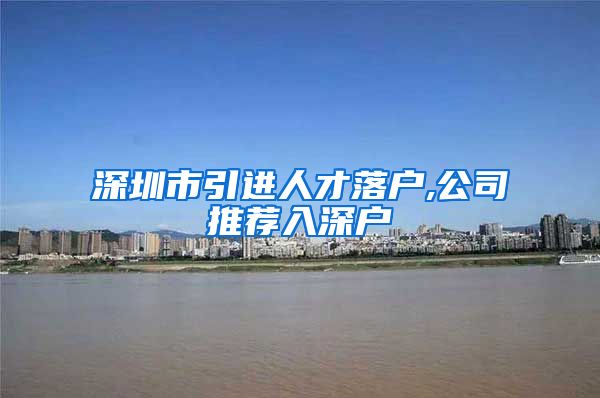 深圳市引进人才落户,公司推荐入深户